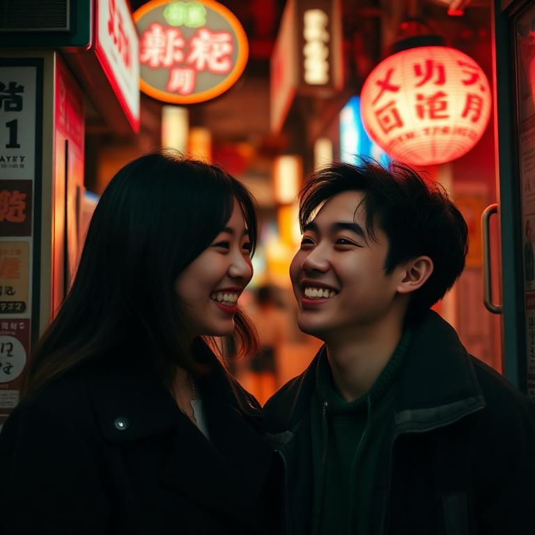 Emi & Kai — Late-night couple