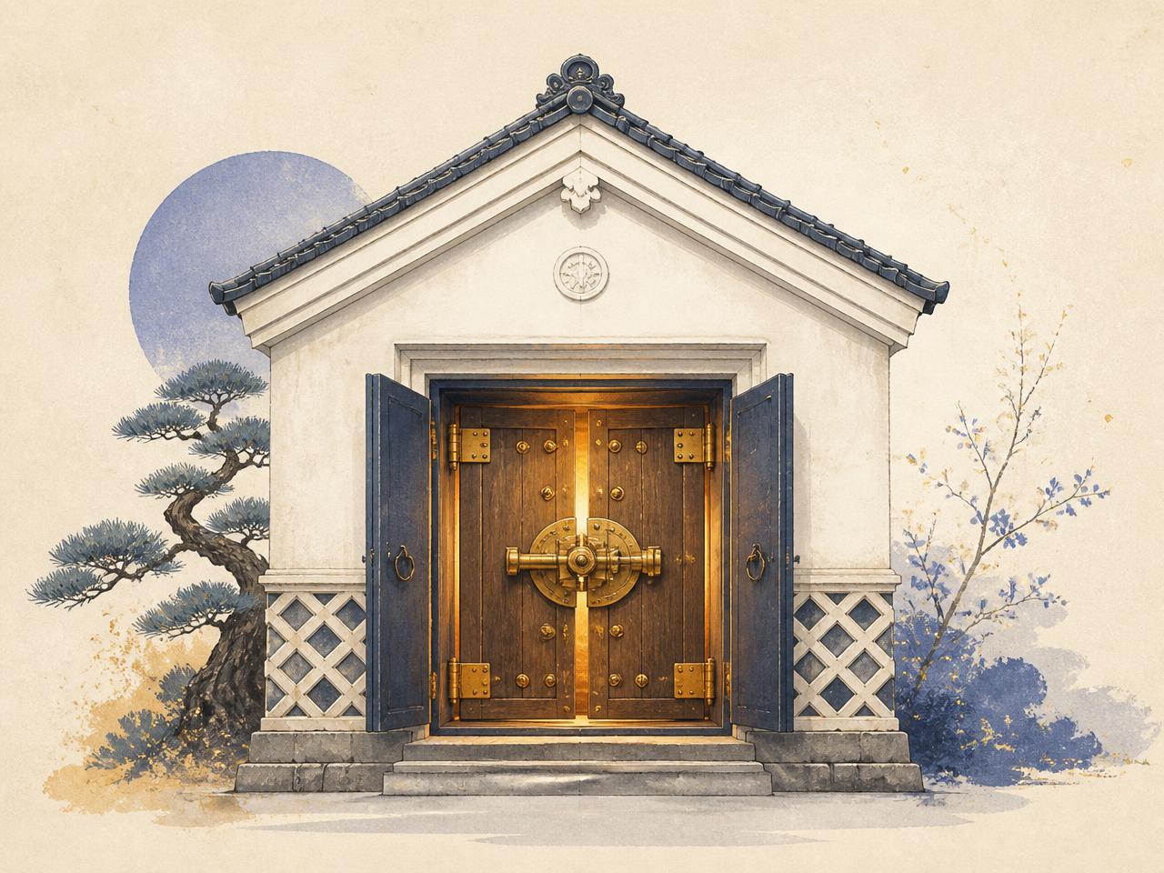 Confidential vault illustration